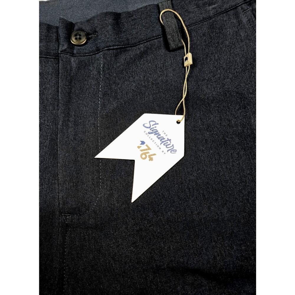 1764 Golf Birdie Pants NWT Men 36x30 (36x31) Navy Blue Stretch Chino Performance - Picture 8 of 8